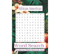 Black Culture Word Search Puzzle Book: Word Searches with Easy-to-Read print about, African Americans, Juneteenth, urban and More/ 6x9 inches, 110 ... for vacations, Holidays, and Free Times