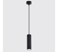 Black Cylindrical Single Head Chandelier Restaurant Spotlight Led MI-NI Pendant Lights Height Adjustable Suspension Lamp Energy Saving,Pendant Ceiling Light