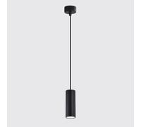 Black Cylindrical Single Head Chandelier Restaurant Spotlight Led MI-NI Pendant Lights Height Adjustable Suspension Lamp Energy Saving,Pendant Ceiling Light