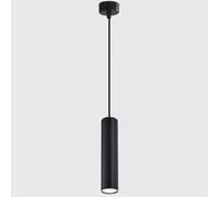 Black Cylindrical Single Head Chandelier Restaurant Spotlight Led MI-NI Pendant Lights Height Adjustable Suspension Lamp Energy Saving,Pendant Ceiling Light