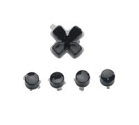 (Black) D-pad Move Action Dpad For Key Abxy X Buttons Set Repair Part Replacement Forps