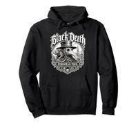 Black Death European Tour 1347-1351 Medieval Gothic Sudadera con Capucha