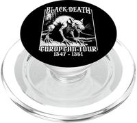 Black Death European Tour 1347-1351 Rata Medieval Espeluznante PopSockets PopGrip para MagSafe