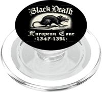 Black Death European Tour Plaga Rata Historia Medieval PopSockets PopGrip para MagSafe