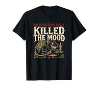 Black Death Plague Doctor Plague Rata Historia Regalo Camiseta