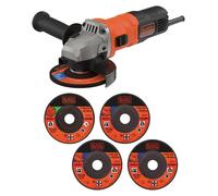 BLACK & DECKER - 710W 115MM GRIND/5DISCS/CUTTG/GRINDG NUEVO