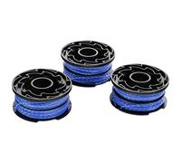 Black+Decker A6441X3-XJ - Hilo de nylon para cortabordes eléctrico, Azul