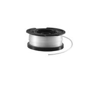 BLACK+DECKER A6485-XJ Pack de 3 Bobinas de Repuesto para Cortabordes, Hilo de Nylon Transparente y Duradero, 10 m de Largo, 1.6 mm de Diámetro, Encaja con Desbrozadora Black+Decker