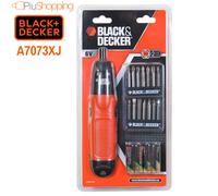Black + Decker A7073XJ Destornillador a Batería Mini Taladro 6V 19 Inserciones 4