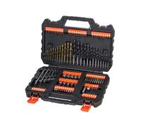 BLACK+DECKER A7200 Juego de taladro, puntas y vasos de 109 piezas