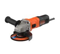 BLACK+DECKER Amoladora angular con cable de 710 W y 115 mm, BEG010-QS | Amoladora compacta con cable y disco de 115 mm