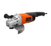 Black+Decker Amoladora angular eléctrica BDGL2223 (2.200 W, Diámetro disco: 230 mm) + Garantía BAUHAUS 5 años para equipos eléctricos y motorizados