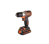 BLACK+DECKER ASD18K Taladro Atornillador 18V Autosense y Autoselect incluye batería litio 1.5Ah y Maletin