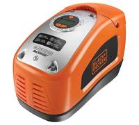 Black & Decker ASI300-QS Compresor Aire 230V CC 12V 160 PSI/11.03 bares con 3 Accesorios