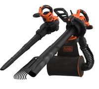 Soplador aspirador de hojas BLACK+DECKER BEBLV301, 3 en 1