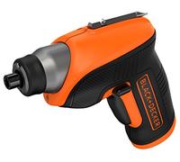 BLACK+DECKER Atornillador 3,6 V 1,5AH+ACC, Negro, Naranja, 5.5 Nm, CS3652LC-QW