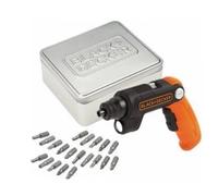 BLACK+DECKER Atornillador inalámbrico 3.6V con mango articulado y linterna BDCSFL20AT