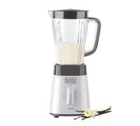 Black+Decker Batidora de vaso, Blanco Y Gris, 500 W, 1.5L