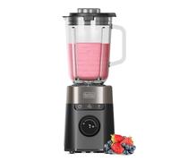 Black+Decker - Batidora de Vaso BXJB1201E 1200W | Jarra de Cristal 2.2L | 8 Velocidades | 6 Cuchillas Acero Inoxidable | Función Pulse, Smoothie y Pica Hielo | Pantalla LED | Sistema de Seguridad