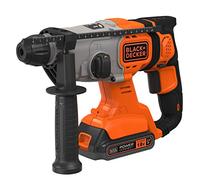 BLACK+DECKER BCD900D1S, Martillo SDS-Plus 18V con 1 Batería 2.0 Ah