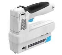 BLACK+DECKER BCN115-XJ - Grapadora 3,6v, Diseño ultra-ergonómico, Batería 1,5Ah Litio, Carga USB, Incluye 500 grapas 14mm y 500 clavos 15mm