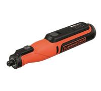 BLACK+DECKER BCRT8IK Herramienta rotativa inalámbrica 7.2V con 52 accesorios