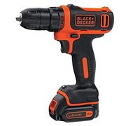 BLACK+DECKER BDCDD12K1 Taladro de pistola perforacion Desatornillar 550 RPM 2 5 cm 1 cm