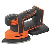 BLACK+DECKER Lijadora vibratoria inalámbrica Ratón 18V, sin batería BDCDS18N