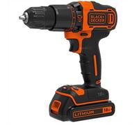 Black & decker bdchd18-qw taladro 1400 rpm negro, naranja