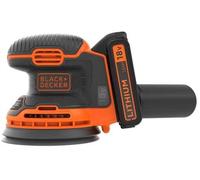 Black & Decker Lijadora rotorbital BDCROS18 18V 12.000 RPM Ø órbita 1,3 mm, batería 1,5 Ah