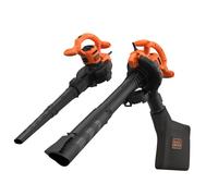 BLACK+DECKER BEBLV260 Soplador de jardín y aspirador de hojas 3 en 1