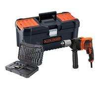 Black & Decker BEH850KA32-QS Taladro Percutor 850W con 32 Accesorios y Caja de Herramientas