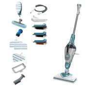 Black+Decker BHSM1610DSM-QS - Mopa a Vapor Multifunción con Cable, 1600W, Cuerpo desmontable, 14 accesorios, Depósito de agua: 500ml