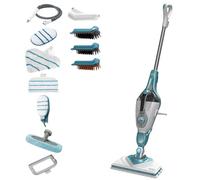 BLACK+DECKER BHSM168DSM-QS - Mopa a Vapor 2 en 1, Potencia 1.600 W, con Cabezal Delta y SteaMitt, Limpieza Eficiente y Ecológica, Tecnología AutoSelect, Accesorios Incluidos