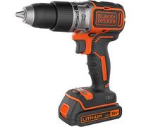 BLACK+DECKER BL188K Taladro percutor motor brushless 18V incluye bateria de litio 1.5Ah y maletin