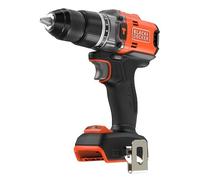 BLACK+DECKER Taladro percutor sin cable POWERCONNECT™ 18V, motor digital sin escobillas, 50 Nm de par, portabrocas sin llave de 13 mm - Unidad sin batería ni cargador, BLD683XN-XJ