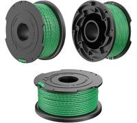 BLACK+DECKER Bobina de repuesto con hilo 2mm, 3x A6486
