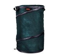 BLACK+DECKER Bolsa de basura plegable para jardín, 45 x 75 cm, 120 L, color verde