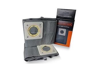 BLACK+DECKER Bolsas de filtro de tela, bolsas de filtro de tela, gris, talla única