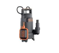 Black&Decker Bomba Sumergible Para Agua Clara Y Oscura 750W 13.000 L/H