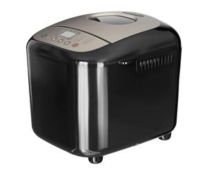BLACK+DECKER BXBM600E - Panificadora | 600W | Capacidad 500g, 750g y 1kg | 17 Programas para Pan, Yogur, Bizcochos y Mermeladas | Programable 15h | Cubeta Extraíble