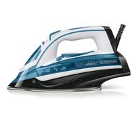 Black & decker bxir2402e plancha plancha vapor-seco 2400 w azul, blanc