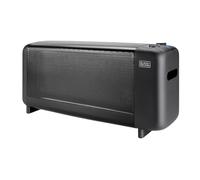 Black+Decker BXMRA1500E - Radiador de mica 1500W. 2 temperaturas. Termostato ajustable. Autoapagado. Portátil. Compacto.