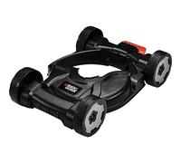 Black+Decker CM100-XJ Base con Ruedas para cortabordes, Negro
