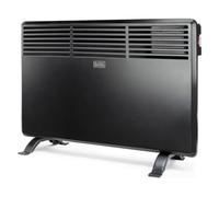 Black+Decker -Convector BXCSH1200E de 1200W apto para baño con programador diario y semanal, termostato y sensor de apagado para ventanas abiertas. Con panel digital se puede colgar en pared.