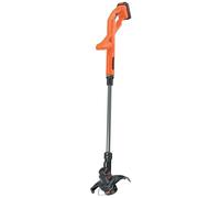 BLACK+DECKER Cortabordes 18V, Ancho de Corte 25cm, Sistema Reflex, Cabezal Giratorio Flip-to Edge, Mango Telescópico, Incluye Bobina de Hilo 9m y Batería de Litio 1.5Ah, 9000rpm, ST1823