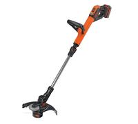 BLACK+DECKER Cortabordes POWERCONNECT 18 V, 30 cm, STC1840EPC-QW | Cortabordes sin cable, ancho de corte de 30 cm