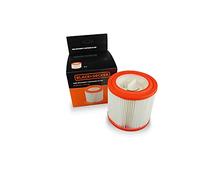 Black+Decker, Filtro de cartucho, blanco/rojo
