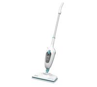 Black+Decker FSMH13E10-QS - Mopa a vapor 10 en 1 de 1300W, 380 ml, blanco/azul