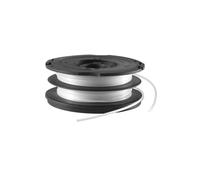 BLACK+DECKER GL250 Bobina con Hilo Doble Reflex Plus 6m de Largo y 1 6mm de diámetro para Podadoras de Jardin